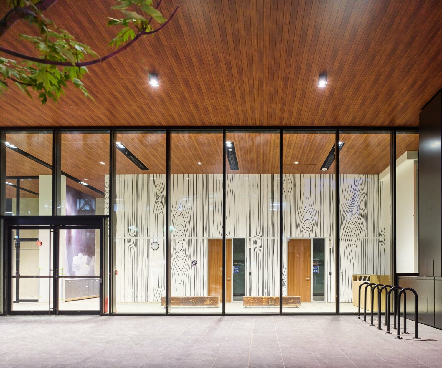 longboard wood look ceiiling