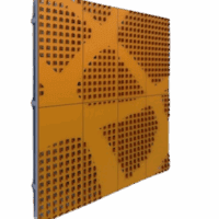 volumetric panel